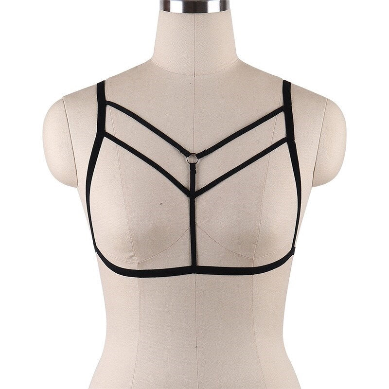 Cassie Cage Rave Harness Bralet