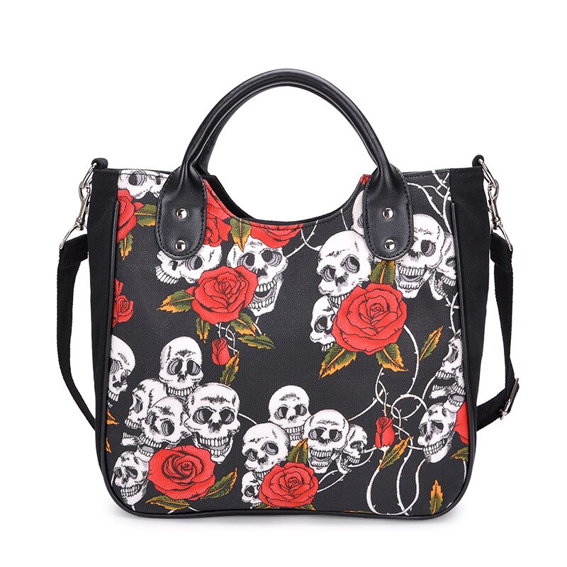 Skull Rose Bag