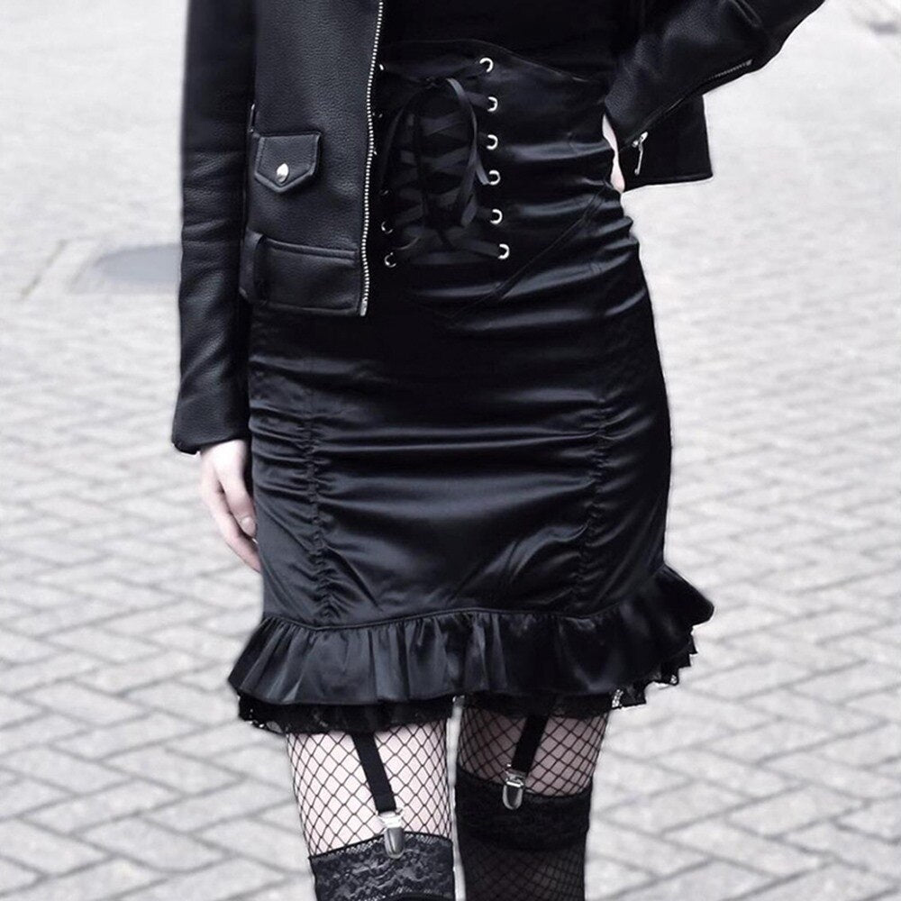 Auriella Corset Mini Skirt