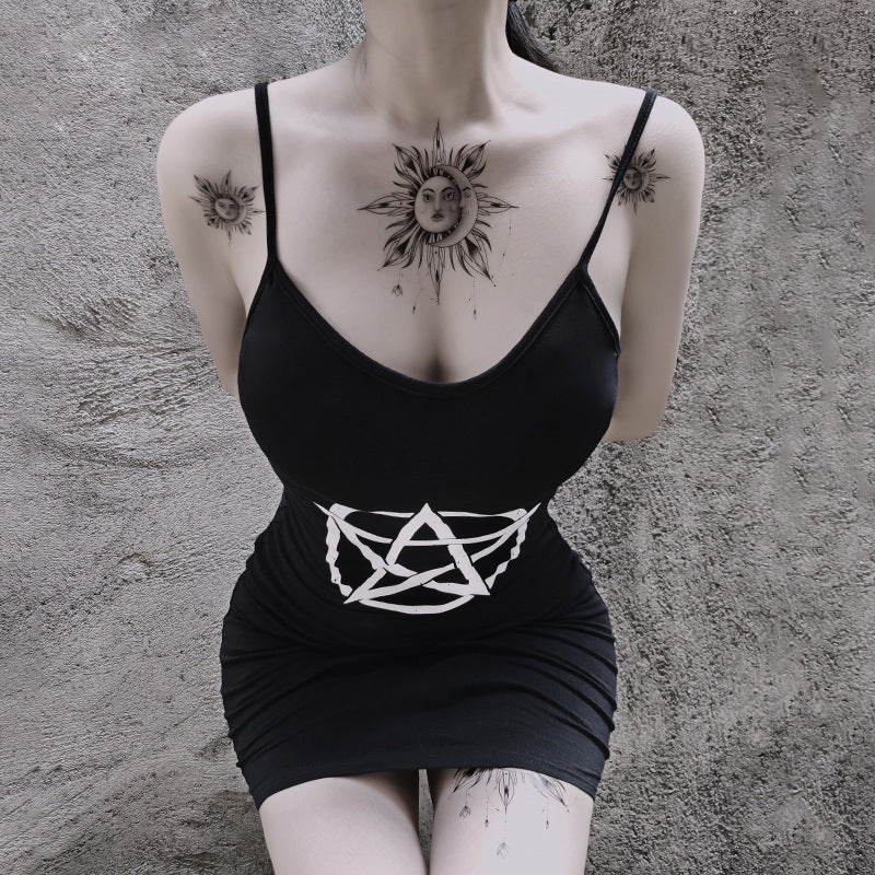 Dark Ritual Mini Dress