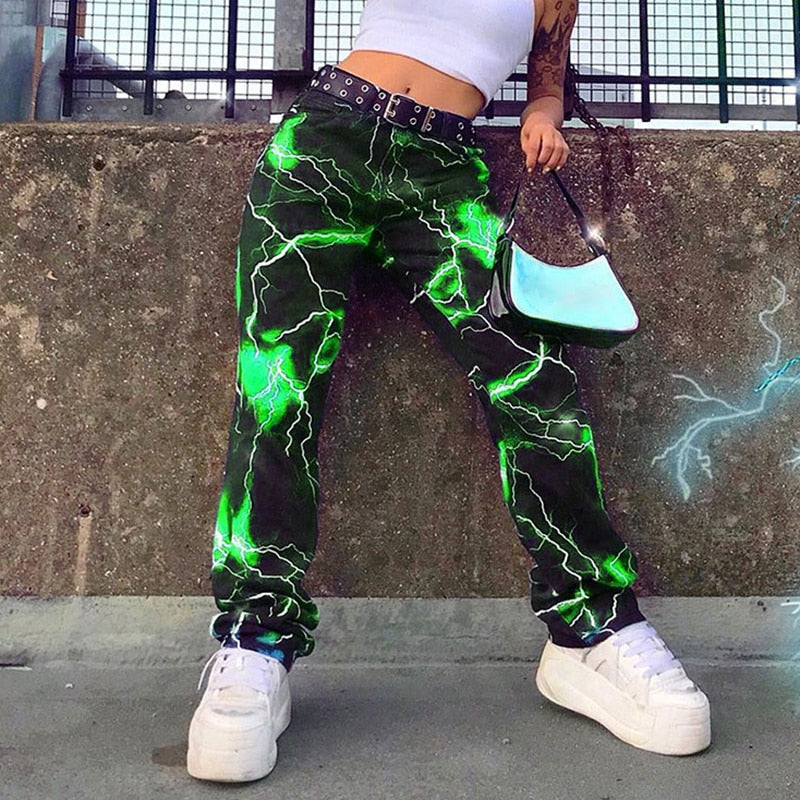 Electric Green Envy Pants